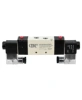 Пневмораспределитель DN.ru 4V320-08 AC220V 1/4″ бистабильный, пятиканальный, с двусторонним ЭМУ (подключение со шлангами)