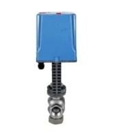 Клапан регулирующий DN.ru VRg1-31M-PED-T 1 1/2″ Ду40 Ру25 двухходовой, односедельный, резьбовой, корпус - нержавеющая сталь AISI304, уплотнение - металл с электроприводом XCK220-1500 AC220V