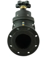 Клапан балансировочный DN.ru VB1431V-F Ду125 Ру16 чугунный, фланцевый, с ниппелями