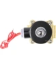 Клапан электромагнитный DN.ru VS100-NT-NC-24VDC 3/4″ Ду20 Ру10, соленоидный двухходовой, корпус - латунь, уплотнение - NBR, резьбовой, нормально-закрытый, прямого действия, катушка - 24В