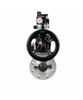 Кран шаровой DN.ru BV3131P(3pc)-FP-F-ISO-H Ду100 Ру16 полнопроходной, фланцевый, корпус - нержавеющая сталь 304, PTFE, 22х22, WDVF, с пневмоприводом PA-DA-105-1, пневмораспределителем 4M320-08 AC220V, БКВ APL-210N и БПВ AFC2000