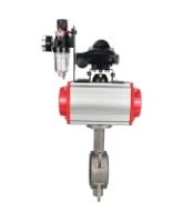 Затвор дисковый поворотный DN.ru WBV3131N-2W-Fb-H Ду65 Ру16, корпус - нержавеющая сталь 304, диск - нержавеющая сталь 304, уплотнение - NBR, с пневмоприводом PA-DA-065, пневмораспределителем DN.ru 4M310-08 DC24V, БКВ DN.ru APL-210N и БПВ DN.ru AFC2000
