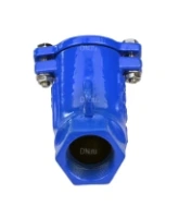 Клапан обратный DN.ru VCB1433N-T 1 1/2″ Ду40 Ру16 муфтовый, шаровой, корпус - чугун, шар - сталь+NBR, уплотнение - NBR