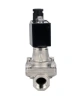 Клапан электромагнитный DN.ru VS731-PT-NC-220VAC 1 1/4″ Ду32 Ру10 соленоидный двухходовой, корпус - нержавеющая сталь 304, уплотнение - PTFE, внутренняя резьба, прямого действия, нормально закрытый, с нулевым перепадом давления, катушка - 220В