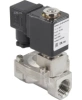 Клапан электромагнитный DN.ru VS431-VT-NC-24VAC 1/2″ Ду15 Ру16 пилотного действия двухходовой, корпус - сталь нержавеющая 304, присоединение - внутренняя резьба, уплотнение - VITON, нормально-закрытый, катушка - 24В AC