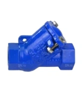 Клапан обратный DN.ru VCB1433N-T 1 1/2″ Ду40 Ру16 муфтовый, шаровой, корпус - чугун, шар - сталь+NBR, уплотнение - NBR
