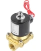 Клапан электромагнитный DN.ru VS100-ET-NC-220VAC 1/2″ Ду15 Ру10, соленоидный двухходовой, корпус - латунь, уплотнение - EPDM, резьбовой, нормально-закрытый, прямого действия, катушка - 220В