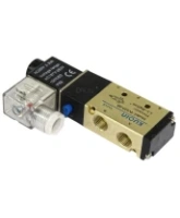 Пневмораспределитель DN.ru 4V210-08 AC220V 1/4″ моностабильный, пятиканальный, для шиберных задвижек с пневмоцилиндром