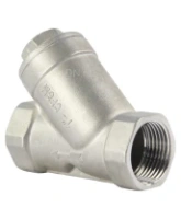 Фильтр сетчатый Dn.ru FMY3232P-T 3/4″ Ду20 Ру16, Y-образный, корпус - нержавеющая сталь 316, резьбовой