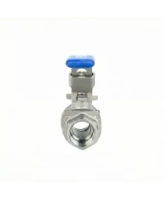 Кран шаровой DN.ru BV3232P(2pc)-FP-T-H Ду15 Ру140 полнопроходной двухходовой, нержавеющая сталь 316, внутренняя резьба, уплотнение - PTFE, ручка-рычаг