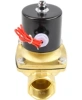Клапан электромагнитный DN.ru VS100-NT-NC-24VAC 1 1/4″ Ду32 Ру10 прямого действия двухходовой, корпус - латунь, присоединение - внутренняя резьба, уплотнение - NBR, нормально-закрытый, катушка - 24 В AC
