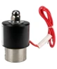 Клапан электромагнитный DN.ru VS131-ET-NC-220VAC 1/4″ Ду8 Ру10, соленоидный двухходовой, корпус - нержавеющая сталь 304, уплотнение - EPDM, резьбовой, нормально-закрытый, прямого действия, катушка - 220В