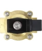 Клапан электромагнитный DN.ru VS200-VT-NC-220VAC 1″ Ду25 Ру10, соленоидный двухходовой, корпус - латунь, уплотнение - Viton, резьбовой, нормально-закрытый, прямого действия, катушка - 220В