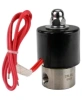 Клапан электромагнитный DN.ru VS131-ET-NC-220VAC 1/4″ Ду8 Ру10, соленоидный двухходовой, корпус - нержавеющая сталь 304, уплотнение - EPDM, резьбовой, нормально-закрытый, прямого действия, катушка - 220В