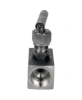 Клапан игольчатый DN.ru VN3131M-T-Ht 1 1/4″ Ду32 Ру400 резьбовой, корпус - нержавеющая сталь 304, уплотнение - металл, с Т-образной рукояткой