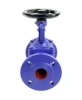 Клапан запорный сильфонный DN.ru VSO1121M-F-S Ду50 Ру16, фланцевый, корпус - чугун GG25, уплотнение - металл, управление - штурвал