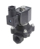 Клапан электромагнитный DN.ru VS541-NT-NC-24VAC 1 1/4″ Ду32 Ру5 соленоидный двухходовой, резьбовой, корпус - полиамид PA66, уплотнение - NBR, нормально-закрытый, прямого действия, катушка - 24В AC
