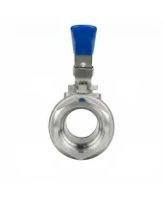 Кран шаровой DN.ru BV3232P(2pc)-FP-T-H Ду50 Ру140 полнопроходной двухходовой, нержавеющая сталь 316, внутренняя резьба, уплотнение - PTFE, ручка-рычаг