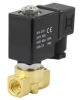 Клапан электромагнитный DN.ru VS700-PT-NC-24VDC 1/2″ Ду15 Ру6 соленоидный двухходовой, корпус - латунь, уплотнение - PTFE, присоединение - внутренняя резьба, прямого действия, нормально закрытый, с нулевым перепадом давления, катушка - 24В