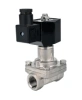 Клапан электромагнитный DN.ru VS731-PT-NC-220VAC 1 1/4″ Ду32 Ру10 соленоидный двухходовой, корпус - нержавеющая сталь 304, уплотнение - PTFE, внутренняя резьба, прямого действия, нормально закрытый, с нулевым перепадом давления, катушка - 220В