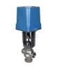 Клапан регулирующий DN.ru VRg1-31M-PED-T 2″ Ду50 Ру25 двухходовой, односедельный, резьбовой, корпус - нержавеющая сталь AISI304, уплотнение - металл с электроприводом XCK220-1500 AC220V