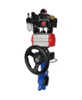 Затвор дисковый поворотный DN.ru WBV1132N-2W-Fb-H Ду125 Ру16, корпус - чугун GG25, диск - нержавеющая сталь 316L, NBR, с пневмоприводом PA-DA-105, пневмораспределителем 4M310-08 AC220V, БКВ APL-410N EX, ручным дублером MON3-700-T38-ISO, БПВ AFC2000