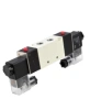 Пневмораспределитель DN.ru 4V320-08 AC220V 1/4″ бистабильный, пятиканальный, с двусторонним ЭМУ (подключение со шлангами)
