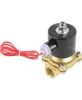 Клапан электромагнитный DN.ru VS100-NT-NC-24VDC 1/2″ Ду15 Ру10, соленоидный двухходовой, корпус - латунь, уплотнение - NBR, резьбовой, нормально-закрытый, прямого действия, катушка - 24В