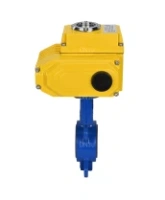 Затвор дисковый поворотный DN.ru WBV3432N-2W-Fb-H Ду80 Ру16, корпус - углеродистая сталь WCB, диск - нержавеющая сталь 316L, уплотнение - NBR, с электроприводом DN.ru QT-N-005EM-O1-380VAC-У1 380В