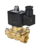 Клапан электромагнитный DN.ru VS300-NT-NO-220VAC 1/8″ Ду6 Ру10, соленоидный двухходовой, корпус - латунь, уплотнение - NBR, резьбовой, нормально-открытый, прямого действия, катушка - 220В