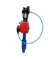 Затвор дисковый поворотный DN.ru WBV1413E-2W-Fb-H Ду100 Ру16, корпус - чугун GGG50, диск - чугун GGG40, уплотнение - EPDM, с пневмоприводом DN.ru PA-DA-083 двойного действия, пневмораспределителем 4M310-08 AC220V, БПВ AFC2000