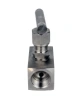Клапан игольчатый DN.ru VN3232M-T-Ht 3/4″ Ду20 Ру400 резьбовой, корпус - нержавеющая сталь 316, уплотнение - металл, с Т-образной рукояткой