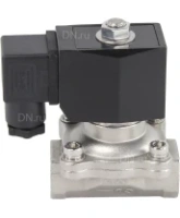 Клапан электромагнитный DN.ru VS231-ET-NC-24VDC 1/2″ Ду15 Ру7, соленоидный двухходовой, корпус - нержавеющая сталь 304, уплотнение - EPDM, резьбовой, нормально-закрытый, прямого действия, катушка - 24В