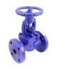 Клапан запорный сальниковый DN.ru VSO1121M-F-S Ду25 Ру16, фланцевый, корпус - чугун GG25, уплотнение - металл, управление - штурвал
