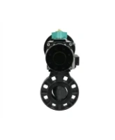 Затвор дисковый поворотный DN.ru WBV4242E-2W-Fb-ISO Дн80 Ру10 межфланцевый, корпус - НПВХ, диск - НПВХ, уплотнение - EPDM, с пневмоприводом PA-DA-105-1, пневмораспределителем 4M310-08 AC220V и магнитным переключателем ALS200D