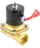 Клапан электромагнитный DN.ru VS100-NT-NC-24VAC 1 1/4″ Ду32 Ру10 прямого действия двухходовой, корпус - латунь, присоединение - внутренняя резьба, уплотнение - NBR, нормально-закрытый, катушка - 24 В AC