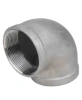 Отвод (уголок) DN.ru ВР-ВР-304 3/4″ Ду20 Ру16 угол 90°, корпус - нержавеющая сталь 304, присоединение - внутренняя / внутренняя резьба