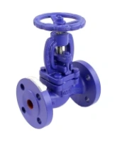 Клапан запорный сальниковый DN.ru VSO1121M-F-S Ду20 Ру16, фланцевый, корпус - чугун GG25, уплотнение - металл, управление - штурвал