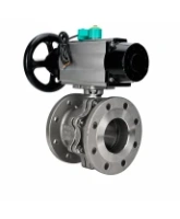 Кран шаровой DN.ru BV3232P(2pc)-FP-F-ISO-H WDVF Ду100 Ру16 полнопроходной, фланцевый, корпус - нержавеющая сталь 316, уплотнение - PTFE, с пневмоприводом PA-DA-105-1, пневмораспределителем 4M310-08 AC220V и магнитным переключателем ALS200D