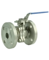 Кран шаровой DN.ru BV3232P(2pc)-FP-F-ISO-H Ду25 Ру40, корпус - нержавеющая сталь 316, уплотнение - PTFE, полнопроходной фланцевый с ISO-фланцем и рукояткой, 11х11, F04/F05