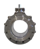 Кран шаровой DN.ru BV3232P(2pc)-FP-F-ISO-H Ду250 Ру16 полнопроходной двухходовой, нержавеющая сталь 316, фланцевое, уплотнение - PTFE, с ISO-фланцем и голым штоком, 27х27, F12/F14