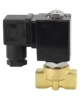 Клапан электромагнитный DN.ru VS700-PT-NC-24VDC 1/2″ Ду15 Ру6 соленоидный двухходовой, корпус - латунь, уплотнение - PTFE, присоединение - внутренняя резьба, прямого действия, нормально закрытый, с нулевым перепадом давления, катушка - 24В