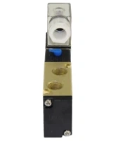 Пневмораспределитель DN.ru 4V210-08 AC220V 1/4″ моностабильный, пятиканальный, для шиберных задвижек с пневмоцилиндром