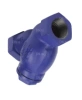 Фильтр сетчатый DN.ru FMY1131PPL-T 2″ Ду50 Ру16 резьбовой L=205, корпус чугун GGG25, сетка SS304, уплотнение PPL, Y-образный