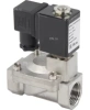 Клапан электромагнитный DN.ru VS431-VT-NC-24VAC 3/4″ Ду20 Ру16 пилотного действия двухходовой, корпус - сталь нержавеющая 304, присоединение - внутренняя резьба, уплотнение - VITON, нормально-закрытый, катушка - 24В AC