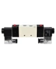 Пневмораспределитель DN.ru 4V320-08 AC220V 1/4″ бистабильный, пятиканальный, с двусторонним ЭМУ (подключение со шлангами)