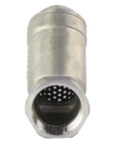 Фильтр сетчатый Dn.ru FMY3232P-T 3/4″ Ду20 Ру16, Y-образный, корпус - нержавеющая сталь 316, резьбовой
