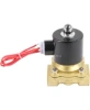 Клапан электромагнитный DN.ru VS100-NT-NC-24VAC 3/4″ Ду20 Ру10 прямого действия двухходовой, корпус - латунь, присоединение - внутренняя резьба, уплотнение - NBR, нормально-закрытый, катушка - 24 В AC