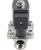 Клапан электромагнитный DN.ru VS231-NT-NC-220VAC 1/2″ Ду15 Ру10, соленоидный двухходовой, корпус - нержавеющая сталь 304, уплотнение - NBR, резьбовой, нормально-закрытый, прямого действия, катушка - 220В