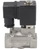 Клапан электромагнитный DN.ru VS431-NT-NC-24VDC 3/8″ Ду10 Ру16, соленоидный двухходовой, корпус - нержавеющая сталь 304, уплотнение - NBR, резьбовой, нормально-закрытый, пилотный, катушка - 24В